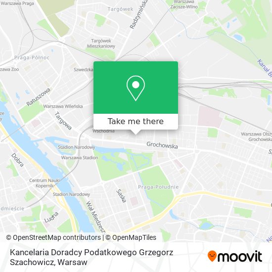 Kancelaria Doradcy Podatkowego Grzegorz Szachowicz map