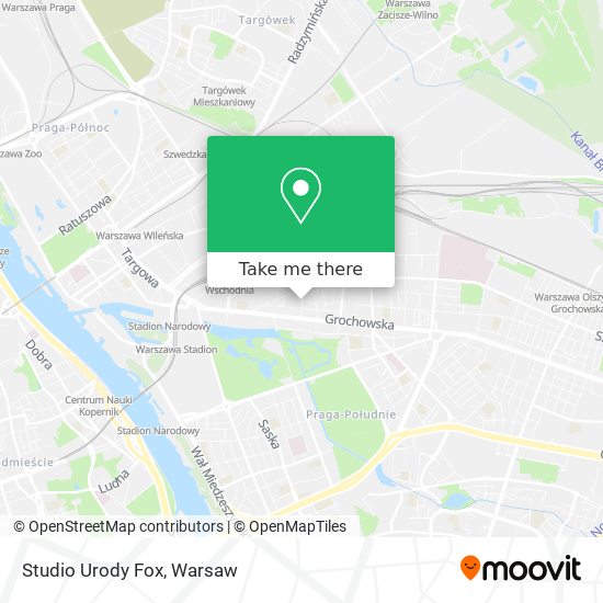 Studio Urody Fox map