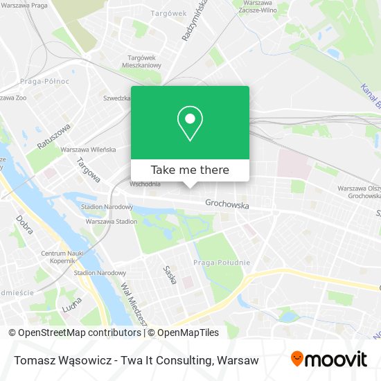 Tomasz Wąsowicz - Twa It Consulting map