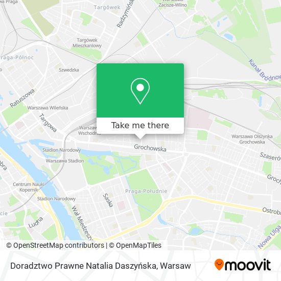 Doradztwo Prawne Natalia Daszyńska map