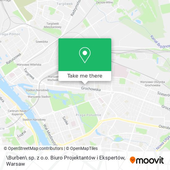 \Burben\ sp. z o.o. Biuro Projektantów i Ekspertów map