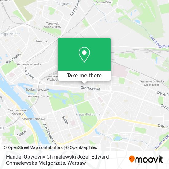 Handel Obwoyny Chmielewski Józef Edward Chmielewska Małgorzata map