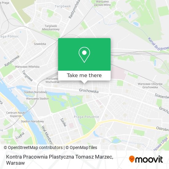 Kontra Pracownia Plastyczna Tomasz Marzec map