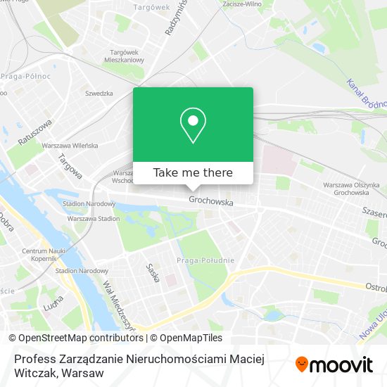 Profess Zarządzanie Nieruchomościami Maciej Witczak map