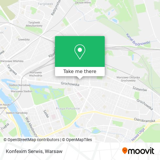 Konfexim Serwis map