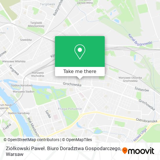 Ziółkowski Paweł. Biuro Doradztwa Gospodarczego map