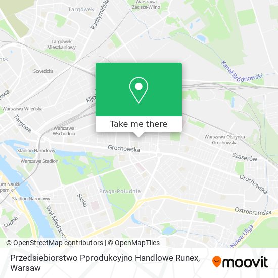 Przedsiebiorstwo Pprodukcyjno Handlowe Runex map