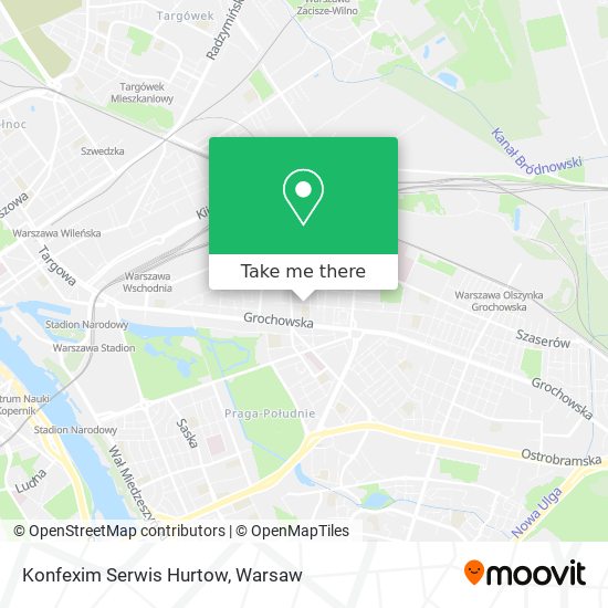 Konfexim Serwis Hurtow map