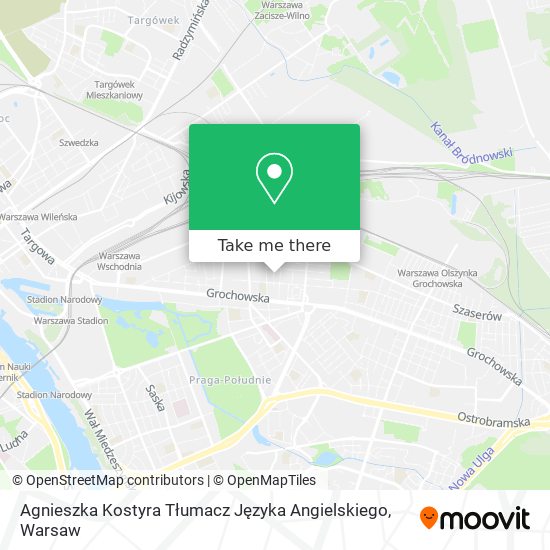 Agnieszka Kostyra Tłumacz Języka Angielskiego map