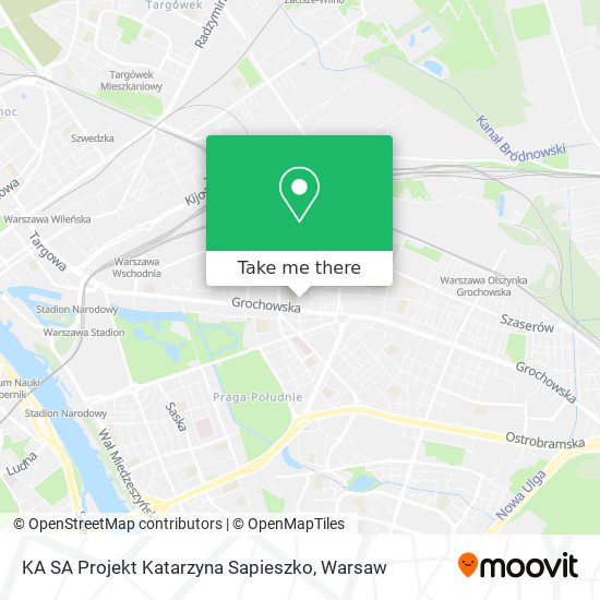 KA SA Projekt Katarzyna Sapieszko map