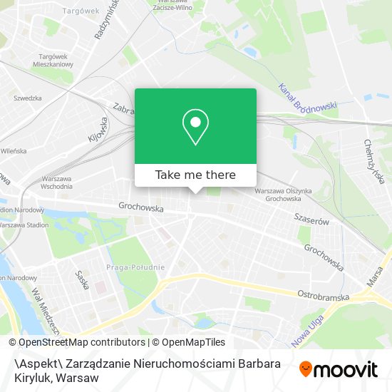 \Aspekt\ Zarządzanie Nieruchomościami Barbara Kiryluk map