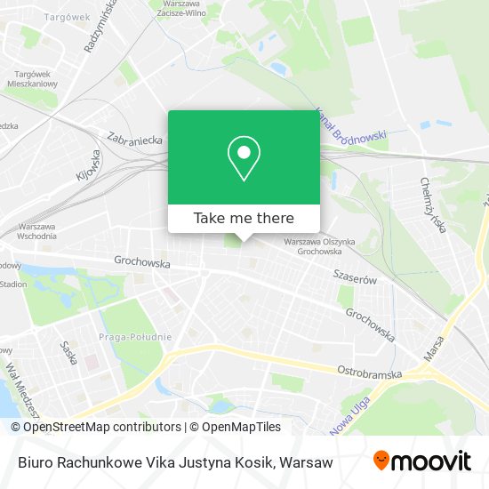 Biuro Rachunkowe Vika Justyna Kosik map