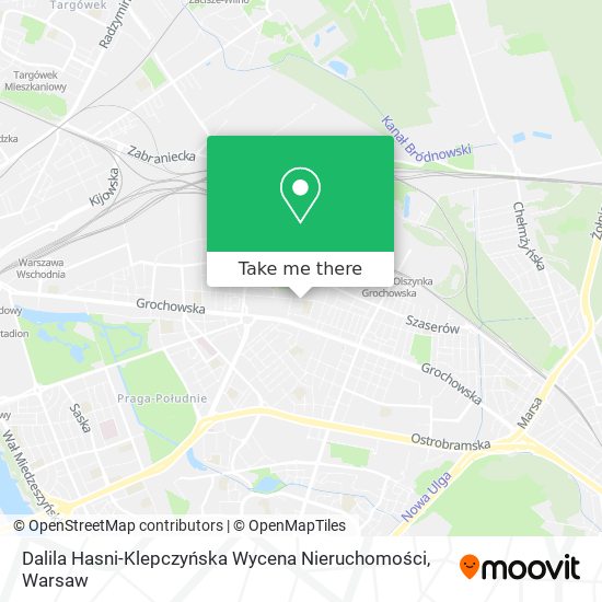 Dalila Hasni-Klepczyńska Wycena Nieruchomości map