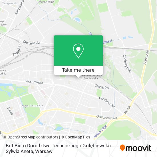 Bdt Biuro Doradztwa Technicznego Gołębiewska Sylwia Aneta map