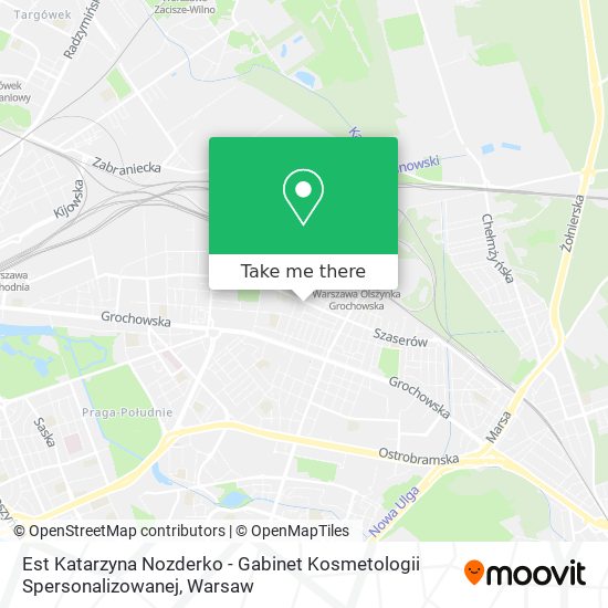 Est Katarzyna Nozderko - Gabinet Kosmetologii Spersonalizowanej map