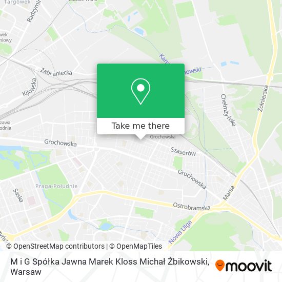 M i G Spółka Jawna Marek Kloss Michał Żbikowski map