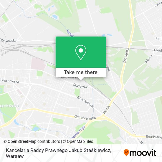 Kancelaria Radcy Prawnego Jakub Staśkiewicz map