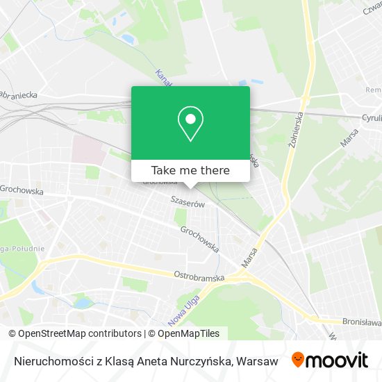 Nieruchomości z Klasą Aneta Nurczyńska map