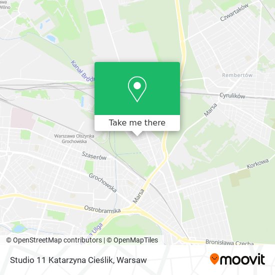 Studio 11 Katarzyna Cieślik map