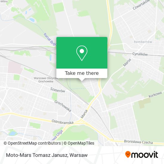 Moto-Mars Tomasz Janusz map