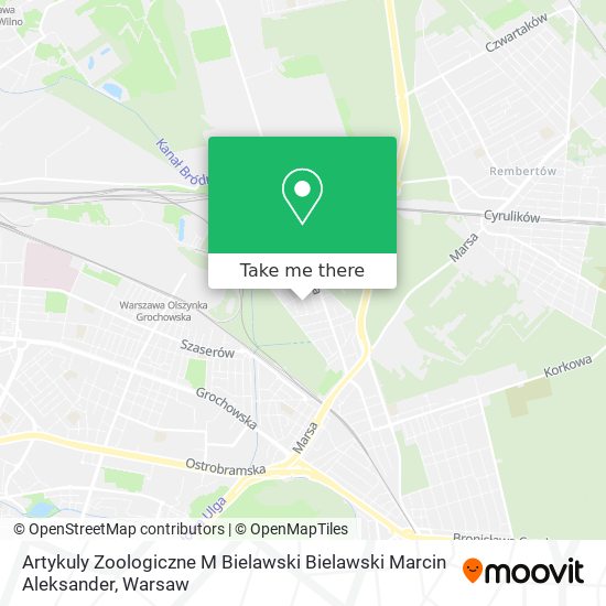 Artykuly Zoologiczne M Bielawski Bielawski Marcin Aleksander map