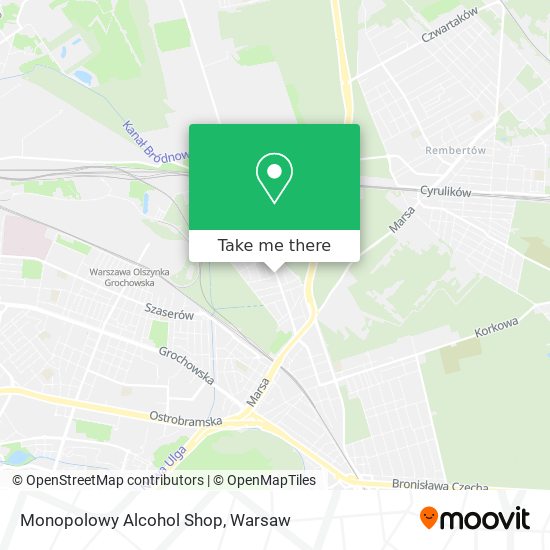 Monopolowy Alcohol Shop map