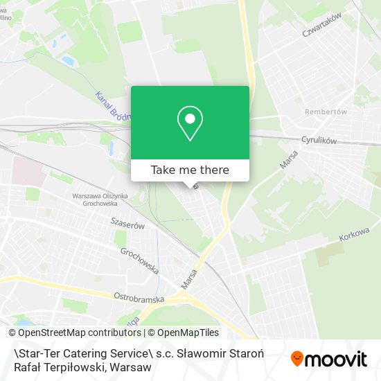 \Star-Ter Catering Service\ s.c. Sławomir Staroń Rafał Terpiłowski map