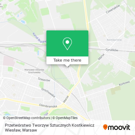 Przetwórstwo Tworzyw Sztucznych Kostkiewicz Wiesław map