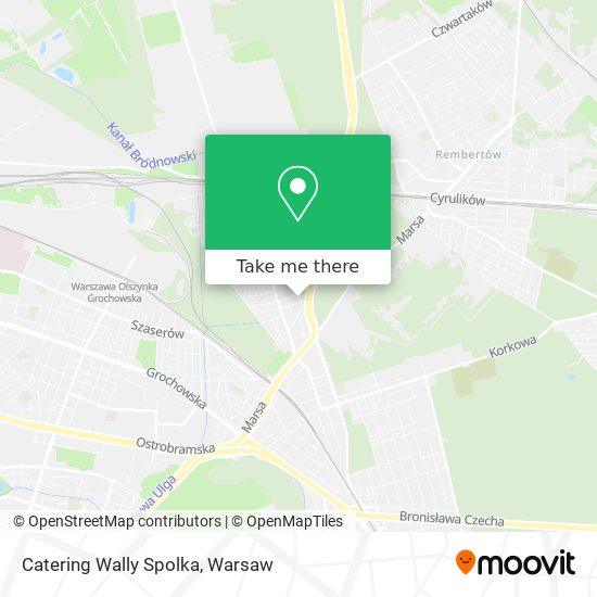 Catering Wally Spolka map