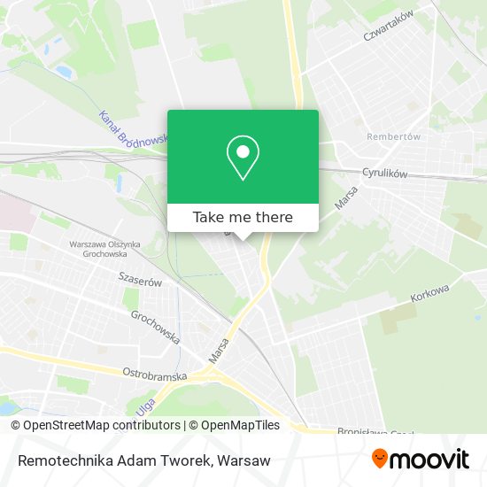 Remotechnika Adam Tworek map