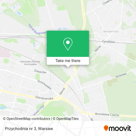 Przychodnia nr 3 map