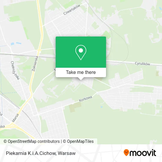 Piekarnia K.i.A.Cichow map