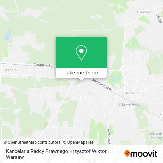 Kancelaria Radcy Prawnego Krzysztof Wiktor map