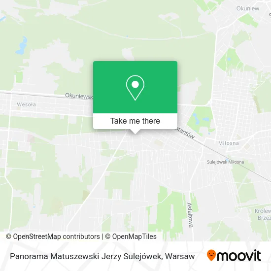 Panorama Matuszewski Jerzy Sulejówek map