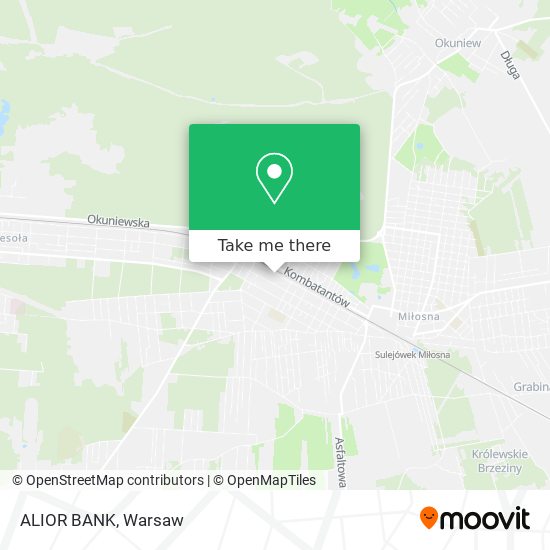 ALIOR BANK map