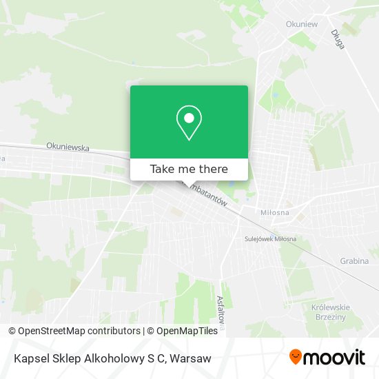 Kapsel Sklep Alkoholowy S C map