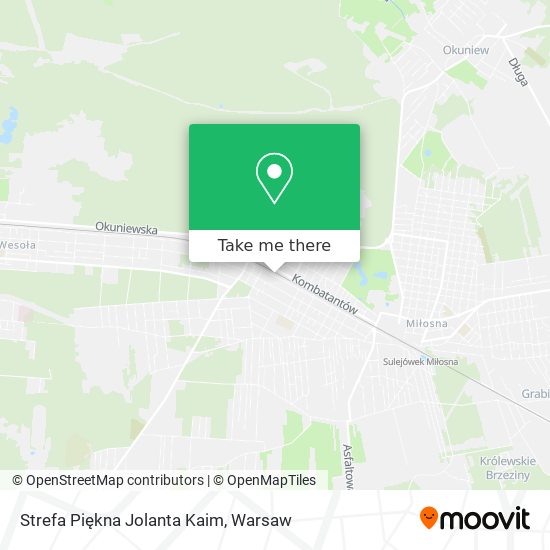 Strefa Piękna Jolanta Kaim map