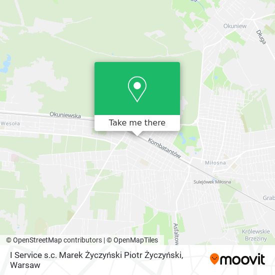 I Service s.c. Marek Życzyński Piotr Życzyński map