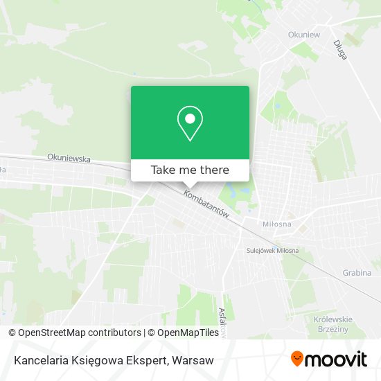 Kancelaria Księgowa Ekspert map