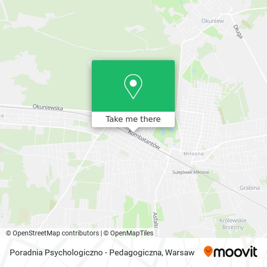 Poradnia Psychologiczno - Pedagogiczna map