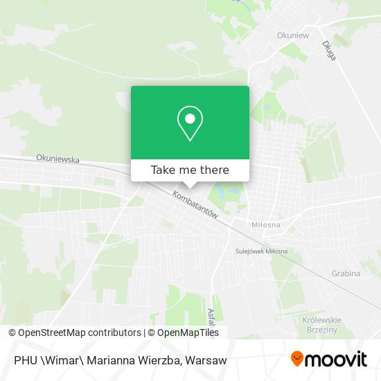 PHU \Wimar\ Marianna Wierzba map