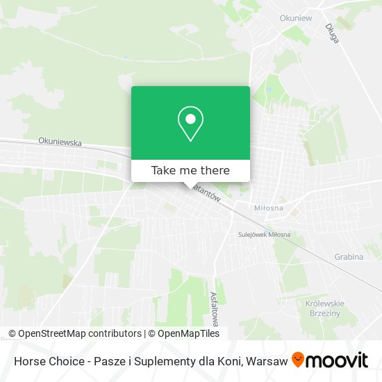 Horse Choice - Pasze i Suplementy dla Koni map