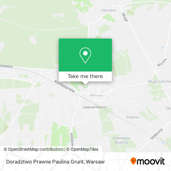 Doradztwo Prawne Paulina Grunt map