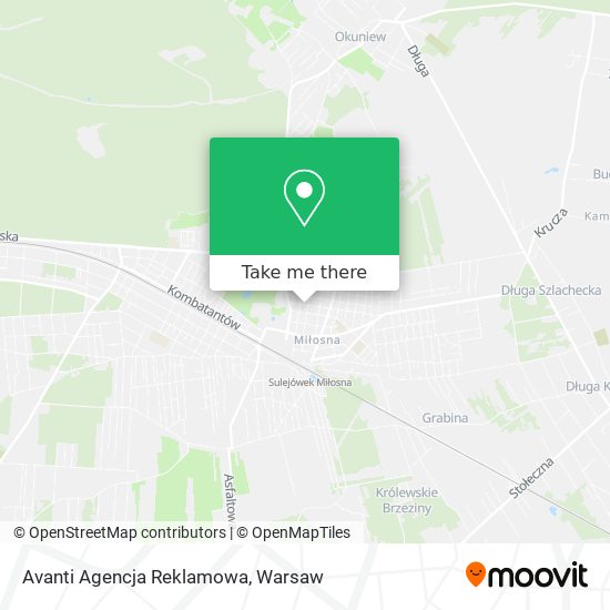 Avanti Agencja Reklamowa map