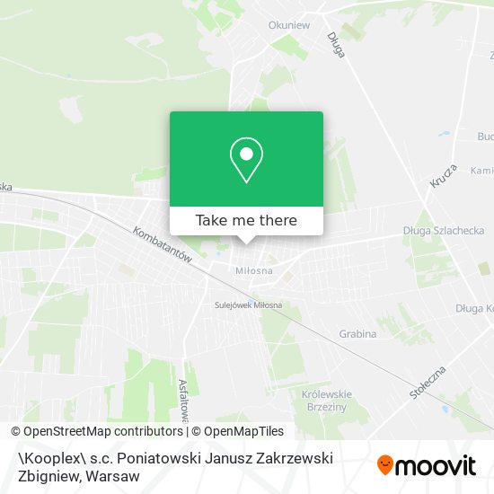 \Kooplex\ s.c. Poniatowski Janusz Zakrzewski Zbigniew map