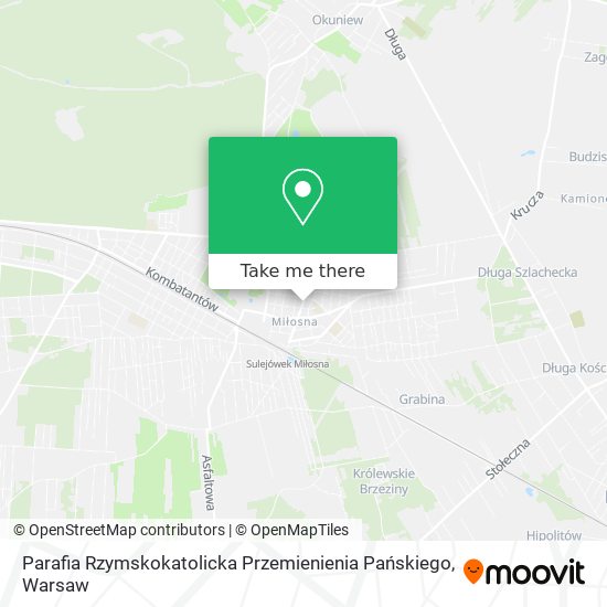 Parafia Rzymskokatolicka Przemienienia Pańskiego map