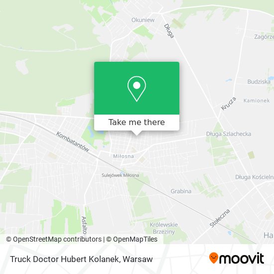 Truck Doctor Hubert Kolanek map