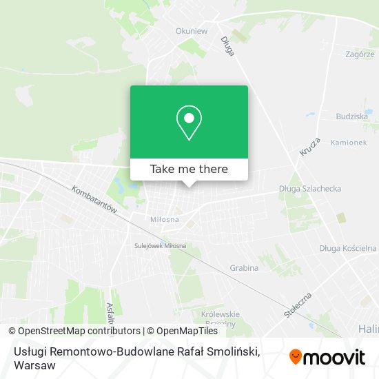 Usługi Remontowo-Budowlane Rafał Smoliński map