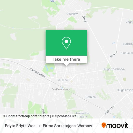 Edyta Edyta Wasiluk Firma Sprzątająca map