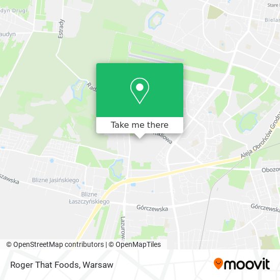 Roger That Foods map